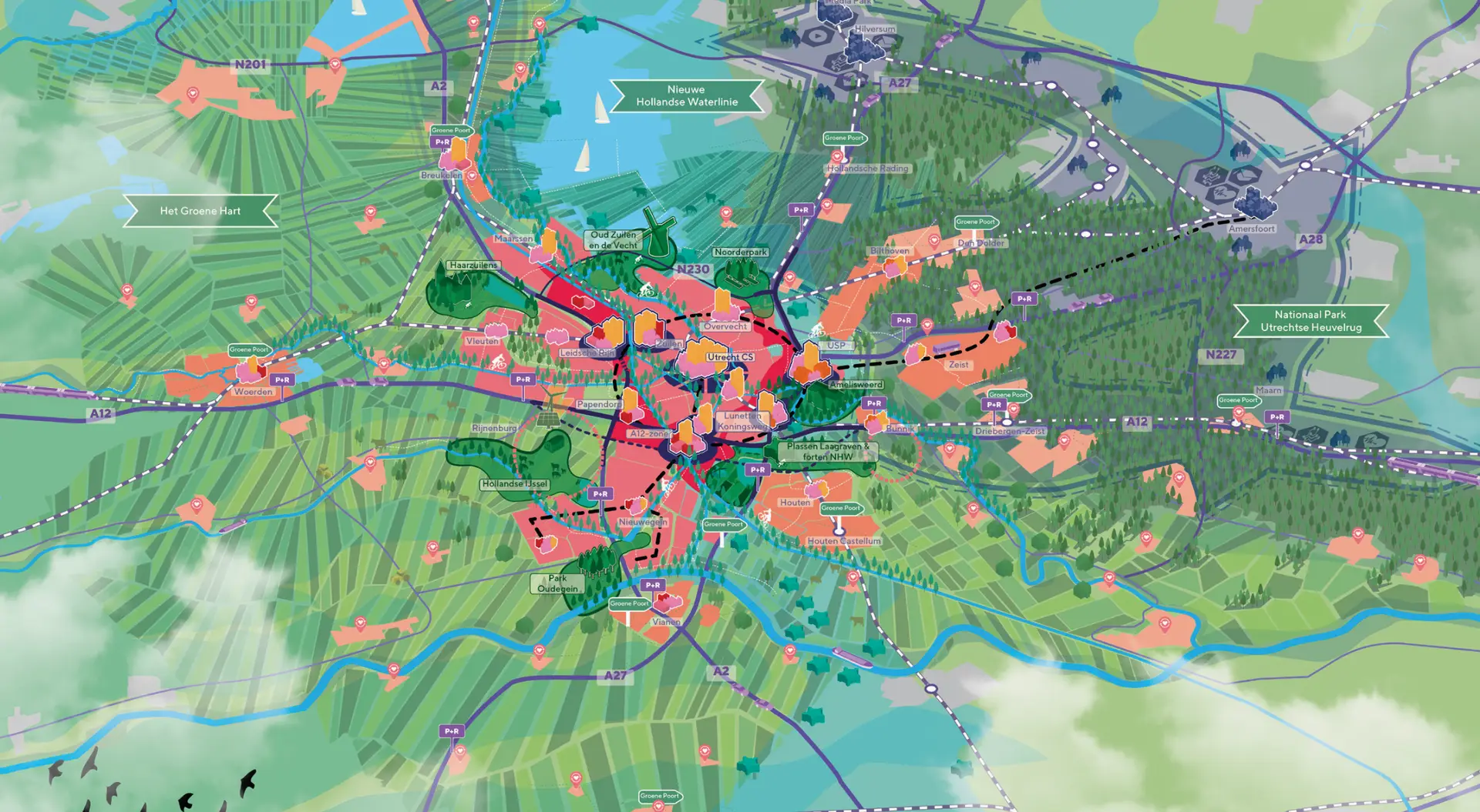 Lees meer over het artikel Utrecht nabij — Een krachtige visie op de ruimtelijke toekomst van de MRU 