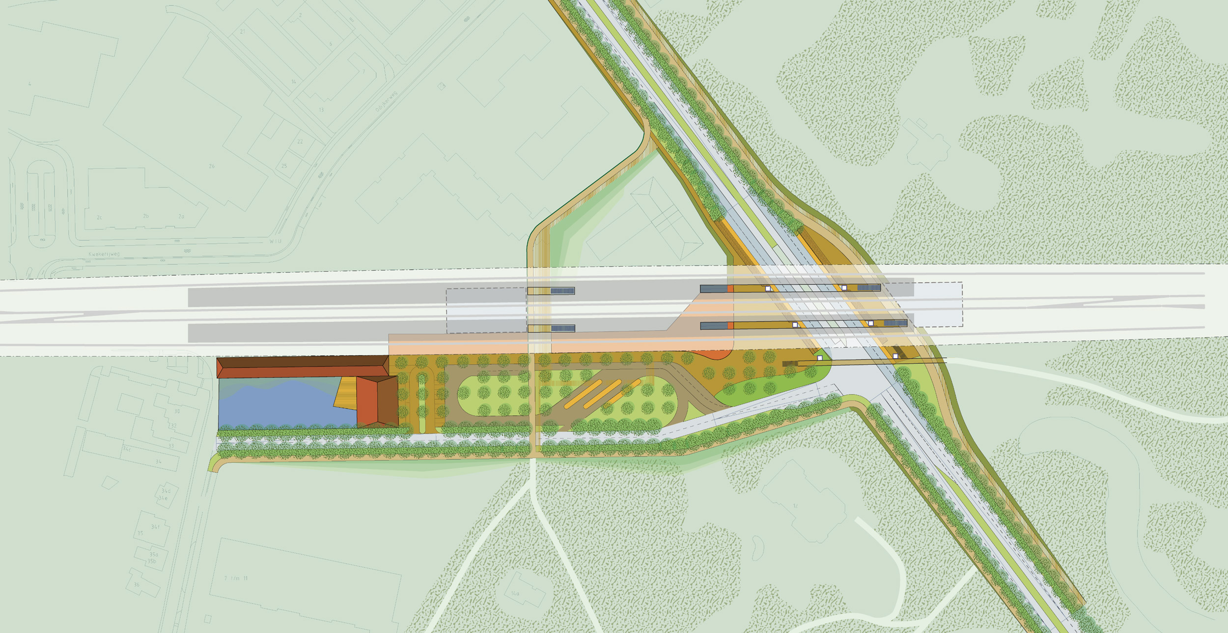 Lees meer over het artikel Station Stichtse Lustwarande — Integrale visie op het stationsgebied Driebergen–Zeist